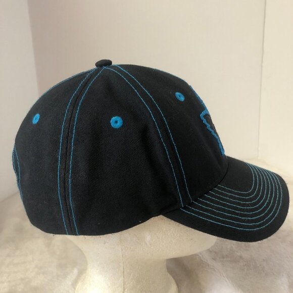 Authentic Adidas & NHL Toronto Maple Leafs Black & Blue Snapback Baseball Hat - Picture 5 of 10